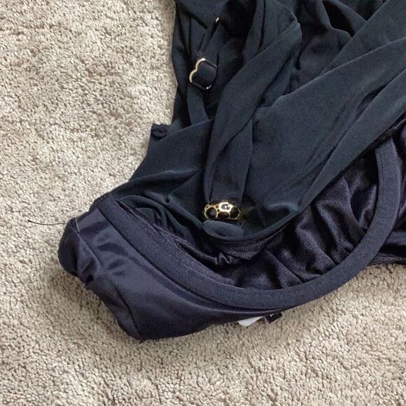 New. Miraclesuit black tankini top. 8 Retail $124 - Picture 7 of 7